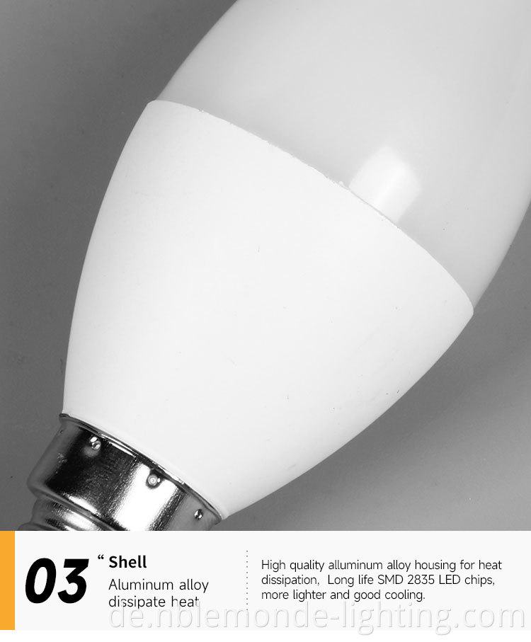 Flickering Flame Bulb E12